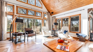 Gorgeous 3 bedroom, 3.5 bath contemporary ranch with rustic on Eagle Ridge Inn and Resort in Illinois - for sale on GolfHomes.com, golf home, golf lot