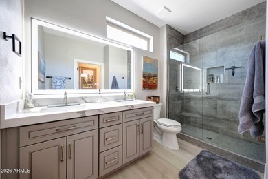 Spectacular Stonecrest designed with thought, care, and an eye on Desert Springs Golf Course in Arizona - for sale on GolfHomes.com, golf home, golf lot