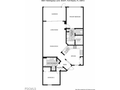 Here is your RARE opportunity to own a charming 2 bedroom, 2 on Colonial Country Club in Florida - for sale on GolfHomes.com, golf home, golf lot