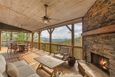 Experience breathtaking long-range mountain views and a serene on Sapphire National Golf Club in North Carolina - for sale on GolfHomes.com, golf home, golf lot