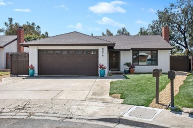 Updated single-level home with an attached two-car garage and on Tecolote Canyon Golf Course in California - for sale on GolfHomes.com, golf home, golf lot