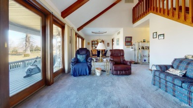 Prepare to be impressed by this meticulously maintained and on Bicknell Country Club in Indiana - for sale on GolfHomes.com, golf home, golf lot