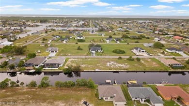 SAILBOAT ACCESS lot! Seawall and Concrete DOCK in place on 100 on Burnt Store Golf Club in Florida - for sale on GolfHomes.com, golf home, golf lot