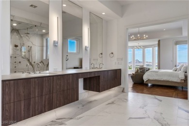Welcome to 1480 Macdonald Ranch Dr., a modern masterpiece in on Dragon Ridge Country Club in Nevada - for sale on GolfHomes.com, golf home, golf lot