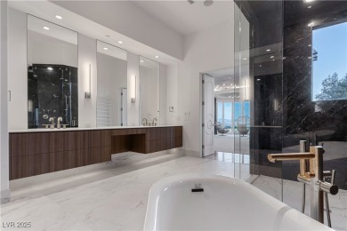 Welcome to 1480 Macdonald Ranch Dr., a modern masterpiece in on Dragon Ridge Country Club in Nevada - for sale on GolfHomes.com, golf home, golf lot