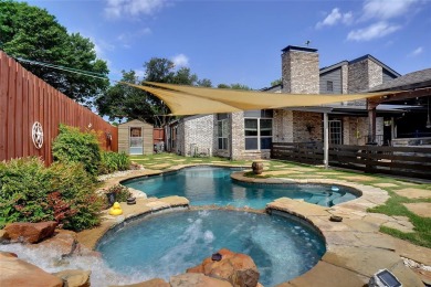 PLANO*LOS RIOS*POOL-SPA W WATERFALL*OUTDOOR KITCHEN W TURBO on Los Rios Country Club in Texas - for sale on GolfHomes.com, golf home, golf lot