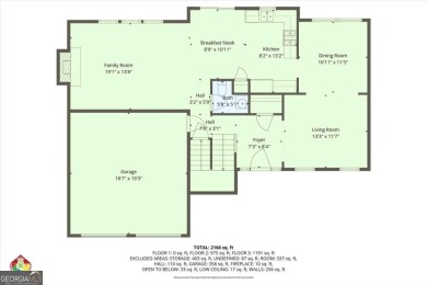 Beautiful and spacious home perfectly situated on a quiet on Bridgemill Golf Club in Georgia - for sale on GolfHomes.com, golf home, golf lot