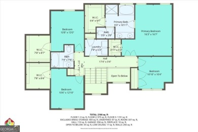 Beautiful and spacious home perfectly situated on a quiet on Bridgemill Golf Club in Georgia - for sale on GolfHomes.com, golf home, golf lot