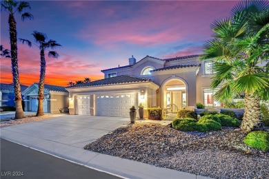 Modern elegance featuring fine finishes, a sparkling blue quartz on Rhodes Ranch Golf Club in Nevada - for sale on GolfHomes.com, golf home, golf lot