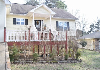Welcome to your dream home located on the 15th tee box of Indian on Mountain Ranch Golf Club in Arkansas - for sale on GolfHomes.com, golf home, golf lot