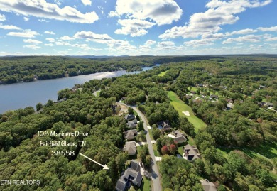 This custom built, one owner home sits elevated on a double lot on Heatherhurst Golf Course in Tennessee - for sale on GolfHomes.com, golf home, golf lot