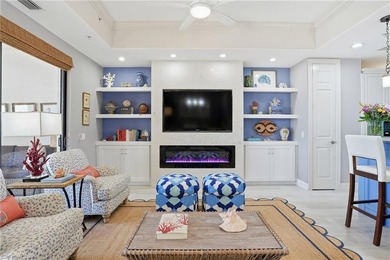 Experience refined beachfront living from the fifth floor of on Miromar Lakes Golf Club in Florida - for sale on GolfHomes.com, golf home, golf lot