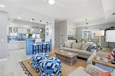 Experience refined beachfront living from the fifth floor of on Miromar Lakes Golf Club in Florida - for sale on GolfHomes.com, golf home, golf lot