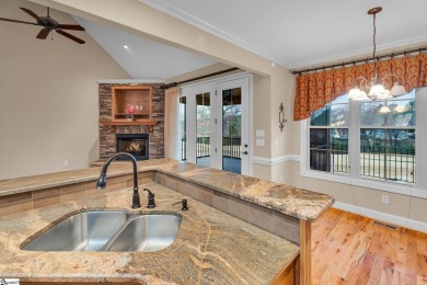 This exquisite 4-bedroom, 3-bathroom custom-built home by on Links O Tryon in South Carolina - for sale on GolfHomes.com, golf home, golf lot