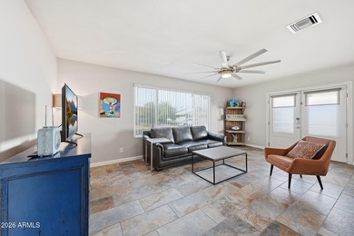 Do not miss this site built, block home in Active Adult Apache on Apache Wells Country Club in Arizona - for sale on GolfHomes.com, golf home, golf lot