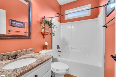 This exquisite 4-bedroom, 3-bathroom custom-built home by on Links O Tryon in South Carolina - for sale on GolfHomes.com, golf home, golf lot