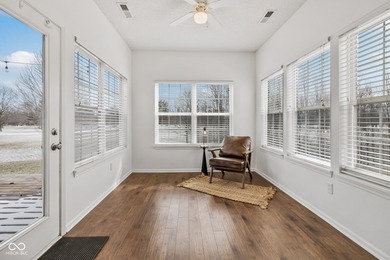 Tucked away on a quiet cul-de-sac in Noblesville's Lakes At on Fox Prairie Golf Course in Indiana - for sale on GolfHomes.com, golf home, golf lot