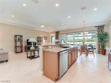 This gorgeous Florencia design, built by WCI, Pelican Preserve's on Pelican Preserve Golf Club in Florida - for sale on GolfHomes.com, golf home, golf lot