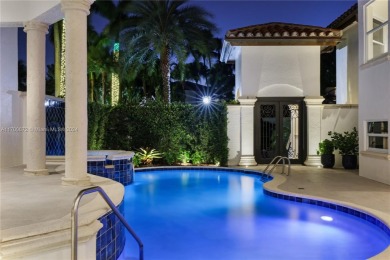 Situated on a prime end lot beside the golf course, this fully on Deering Bay Yacht and Country Club in Florida - for sale on GolfHomes.com, golf home, golf lot