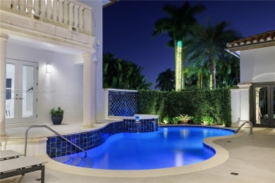 Situated on a prime end lot beside the golf course, this fully on Deering Bay Yacht and Country Club in Florida - for sale on GolfHomes.com, golf home, golf lot