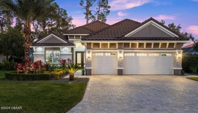 Absolutely exquisite, one-of-a-kind, 2023 custom-built luxury on Plantation Bay Golf and Country Club in Florida - for sale on GolfHomes.com, golf home, golf lot