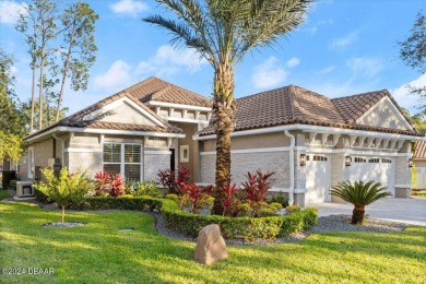 Absolutely exquisite, one-of-a-kind, 2023 custom-built luxury on Plantation Bay Golf and Country Club in Florida - for sale on GolfHomes.com, golf home, golf lot