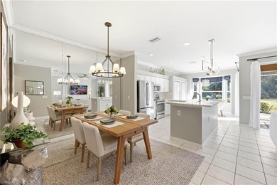 This newly updated 2 bed/2 bath golf villa in North Naples in on Arrowhead Golf Club At Heritage Greens in Florida - for sale on GolfHomes.com, golf home, golf lot