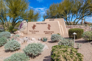 CAPTIVATING VIEWS! Situated on a premium golf course lot in the on Troon North Golf Club  in Arizona - for sale on GolfHomes.com, golf home, golf lot