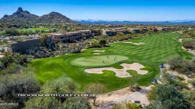 CAPTIVATING VIEWS! Situated on a premium golf course lot in the on Troon North Golf Club  in Arizona - for sale on GolfHomes.com, golf home, golf lot