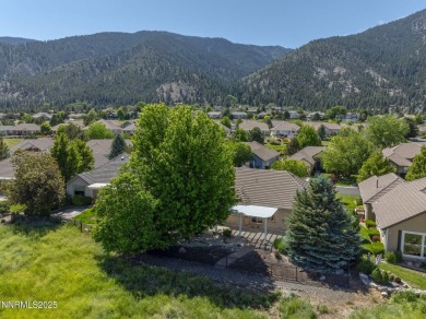 Nestled in a gated golf course community and overlooking serene on Genoa Lakes Golf Club - Lakes Course in Nevada - for sale on GolfHomes.com, golf home, golf lot