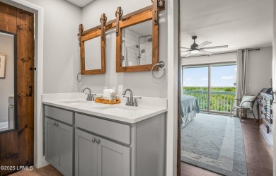 Stunning oceanfront 4BR/3BA home on Fripp Island, fully on Ocean Point Golf Links in South Carolina - for sale on GolfHomes.com, golf home, golf lot