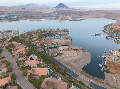 Beyond the guard gates of SouthShore at Lake Las Vegas, 27 Via on South Shore At Lake Las Vegas in Nevada - for sale on GolfHomes.com, golf home, golf lot