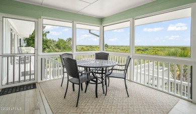 Stunning oceanfront 4BR/3BA home on Fripp Island, fully on Ocean Point Golf Links in South Carolina - for sale on GolfHomes.com, golf home, golf lot