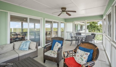 Stunning oceanfront 4BR/3BA home on Fripp Island, fully on Ocean Point Golf Links in South Carolina - for sale on GolfHomes.com, golf home, golf lot