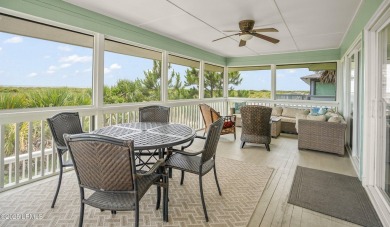 Stunning oceanfront 4BR/3BA home on Fripp Island, fully on Ocean Point Golf Links in South Carolina - for sale on GolfHomes.com, golf home, golf lot
