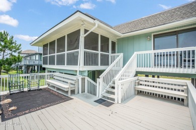 Stunning oceanfront 4BR/3BA home on Fripp Island, fully on Ocean Point Golf Links in South Carolina - for sale on GolfHomes.com, golf home, golf lot