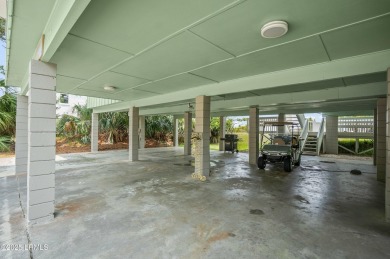 Stunning oceanfront 4BR/3BA home on Fripp Island, fully on Ocean Point Golf Links in South Carolina - for sale on GolfHomes.com, golf home, golf lot