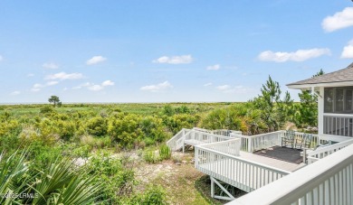 Stunning oceanfront 4BR/3BA home on Fripp Island, fully on Ocean Point Golf Links in South Carolina - for sale on GolfHomes.com, golf home, golf lot