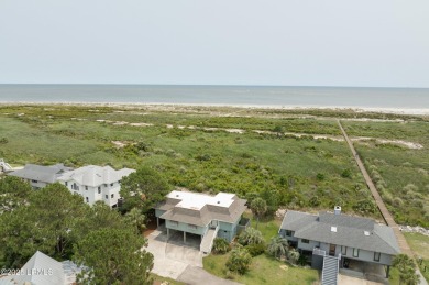 Stunning oceanfront 4BR/3BA home on Fripp Island, fully on Ocean Point Golf Links in South Carolina - for sale on GolfHomes.com, golf home, golf lot