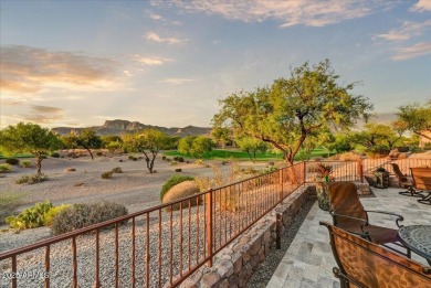 Offered fully TURNKEY FURNISHED, excluding artwork and personal on Superstition Mountain Club - Lost Gold in Arizona - for sale on GolfHomes.com, golf home, golf lot