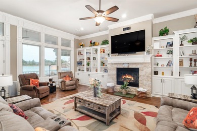 Stunning Lake Maria home featuring a private boat dock and on Isabella Golf Course  in Arkansas - for sale on GolfHomes.com, golf home, golf lot