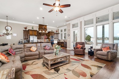 Stunning Lake Maria home featuring a private boat dock and on Isabella Golf Course  in Arkansas - for sale on GolfHomes.com, golf home, golf lot