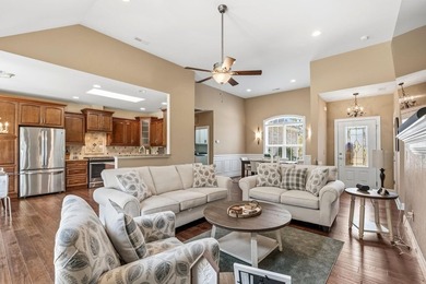 As you arrive to this custom built home, you're greeted by lush on Brunswick Plantation and Golf Resorts in North Carolina - for sale on GolfHomes.com, golf home, golf lot