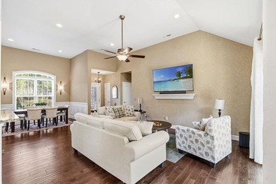 As you arrive to this custom built home, you're greeted by lush on Brunswick Plantation and Golf Resorts in North Carolina - for sale on GolfHomes.com, golf home, golf lot