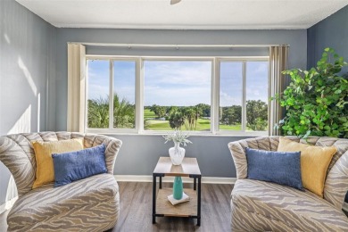 Stunning golf course and pond views from a light-filled corner on Seminole Lake Country Club in Florida - for sale on GolfHomes.com, golf home, golf lot