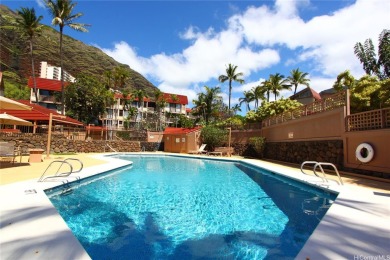 Gorgeous 2 bedroom 1 bath with open floor plan accented by the on Makaha Valley Country Club in Hawaii - for sale on GolfHomes.com, golf home, golf lot