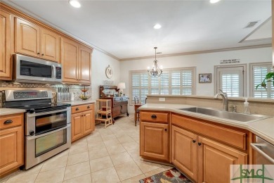 Beautiful four-sided brick home on the 13th green in the on  in Georgia - for sale on GolfHomes.com, golf home, golf lot