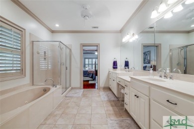 Beautiful four-sided brick home on the 13th green in the on  in Georgia - for sale on GolfHomes.com, golf home, golf lot