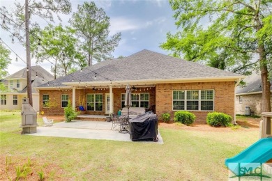 Beautiful four-sided brick home on the 13th green in the on  in Georgia - for sale on GolfHomes.com, golf home, golf lot