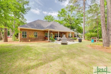 Beautiful four-sided brick home on the 13th green in the on  in Georgia - for sale on GolfHomes.com, golf home, golf lot